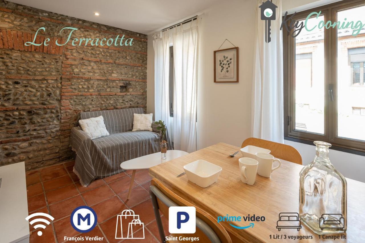 Le Terracotta - Cosy Et Lumineux Appartement Toulouse Buitenkant foto